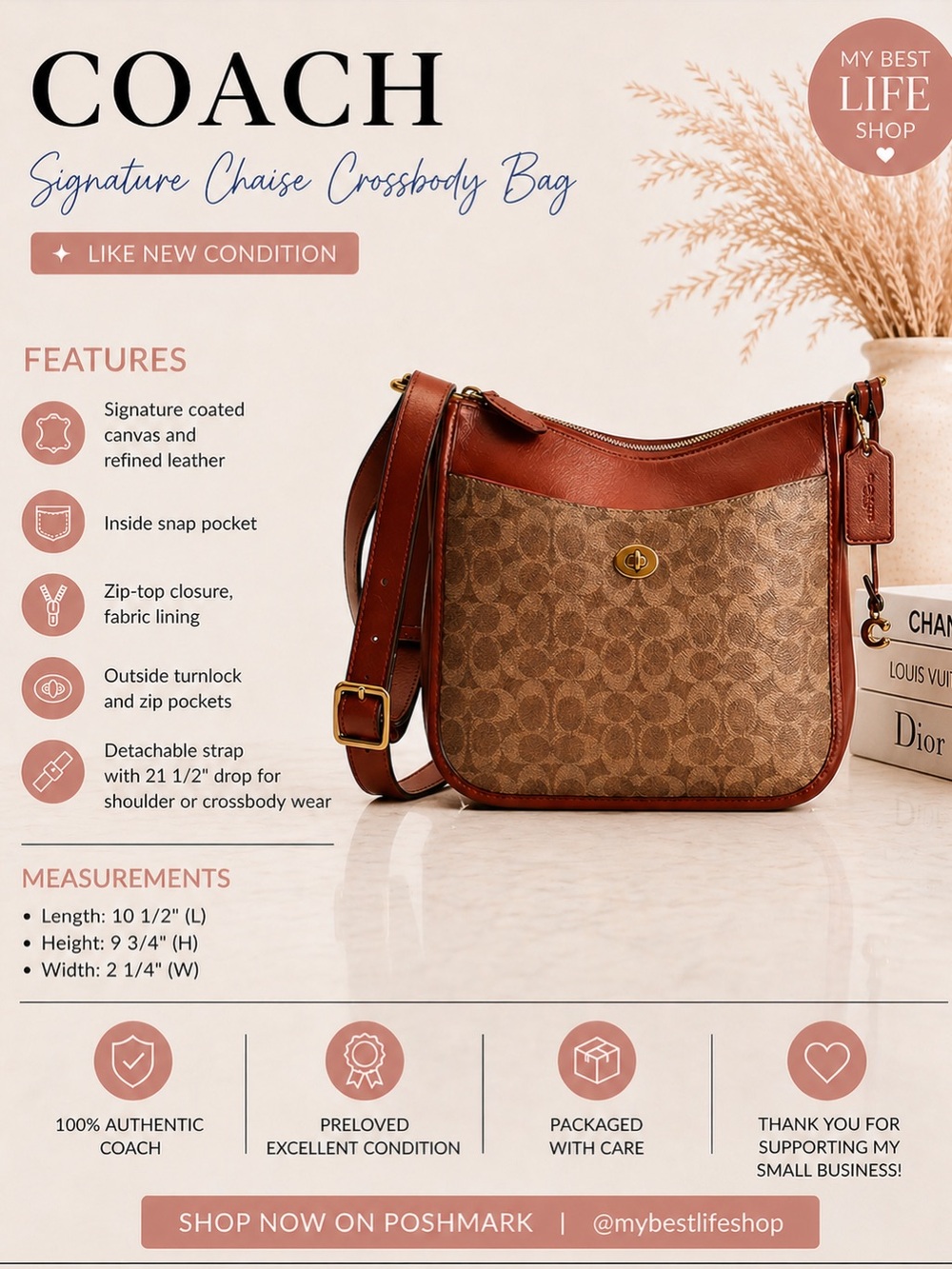 Coach Signature Chaise Crossbody Bag